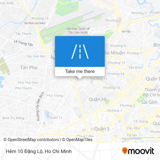 Hẻm 10 Đặng Lộ map