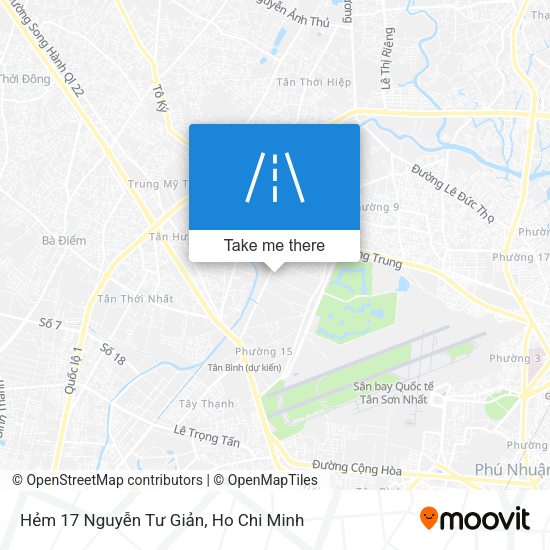 Hẻm 17 Nguyễn Tư Giản map
