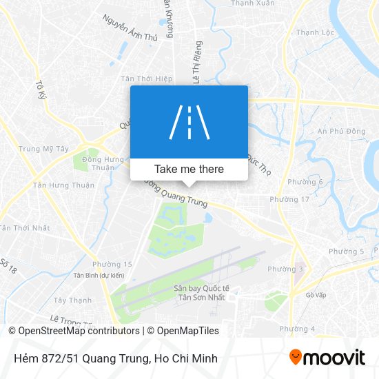 Hẻm 872/51 Quang Trung map
