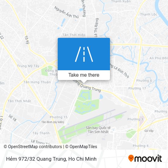 Hẻm 972/32 Quang Trung map