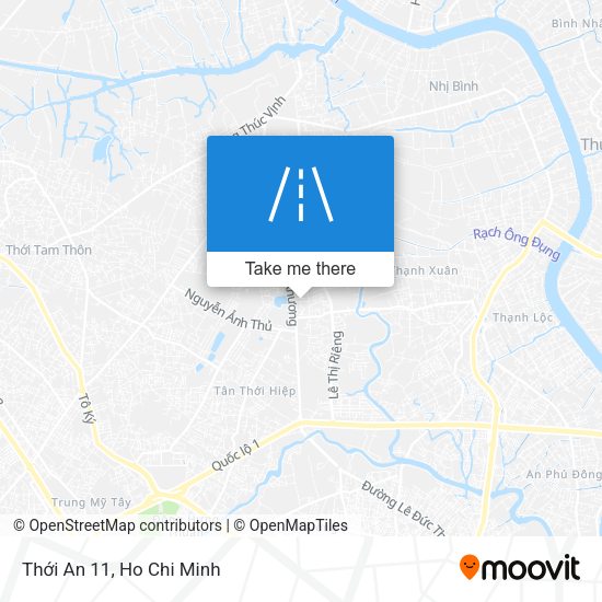 Thới An 11 map