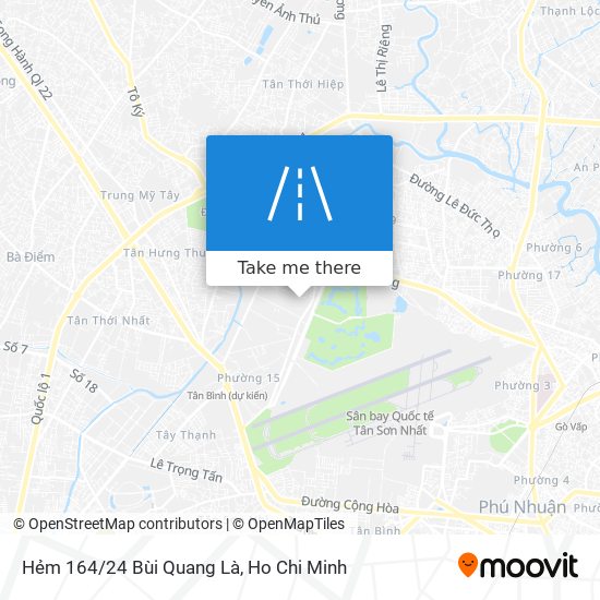 Hẻm 164/24 Bùi Quang Là map