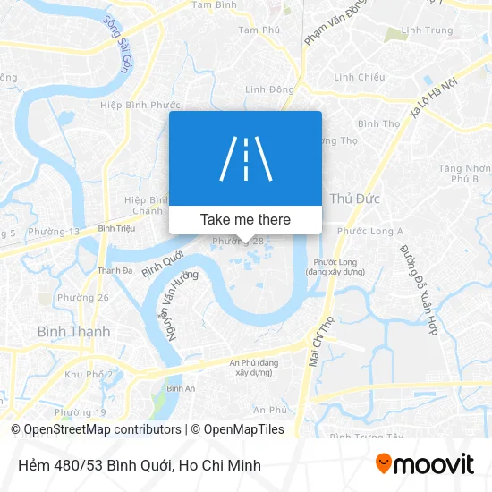 Hẻm 480/53 Bình Quới map