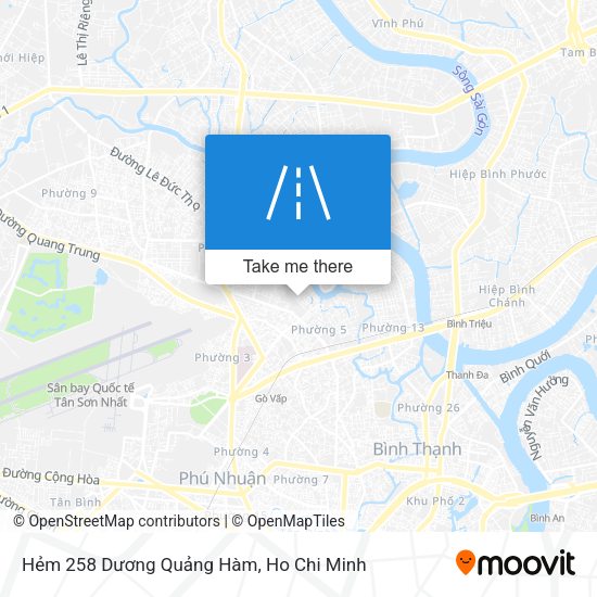 Hẻm 258 Dương Quảng Hàm map