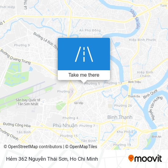 Hẻm 362 Nguyễn Thái Sơn map
