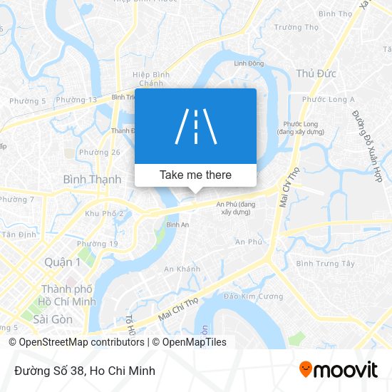 Đường Số 38 map