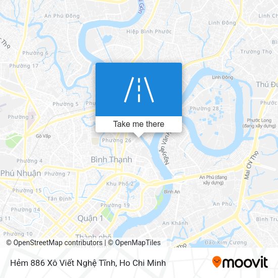 Hẻm 886 Xô Viết Nghệ Tĩnh map