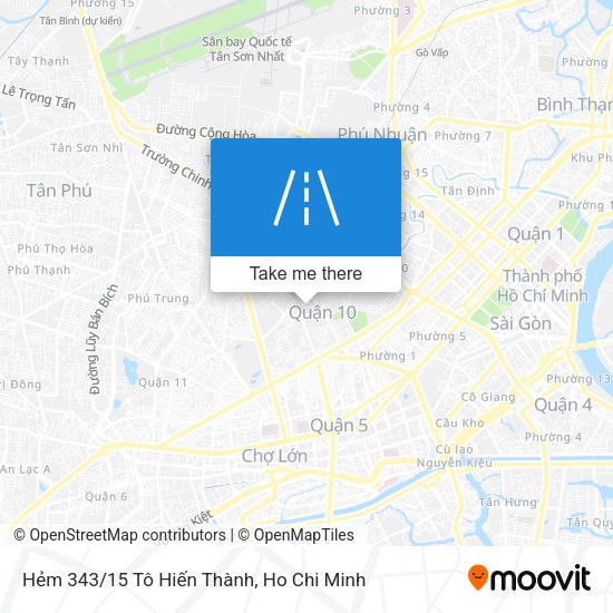 Hẻm 343/15 Tô Hiến Thành map