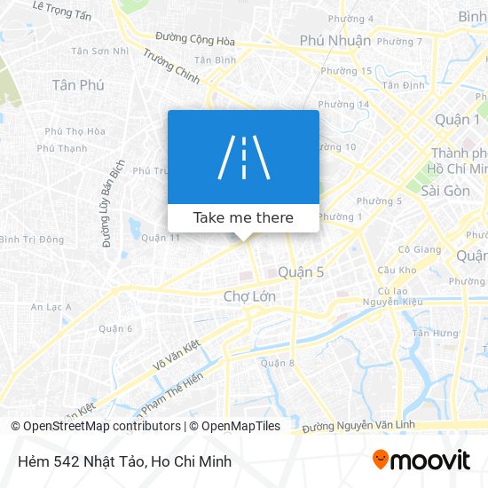 Hẻm 542 Nhật Tảo map