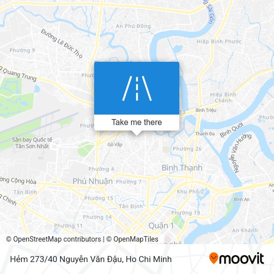 Hẻm 273/40 Nguyễn Văn Đậu map
