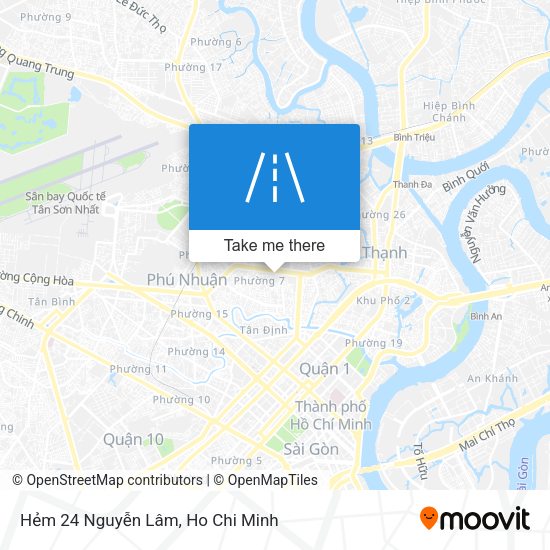 Hẻm 24 Nguyễn Lâm map