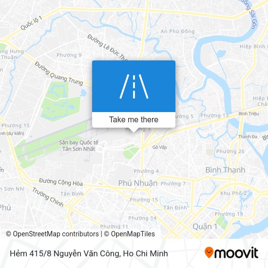 Hẻm 415/8 Nguyễn Văn Công map