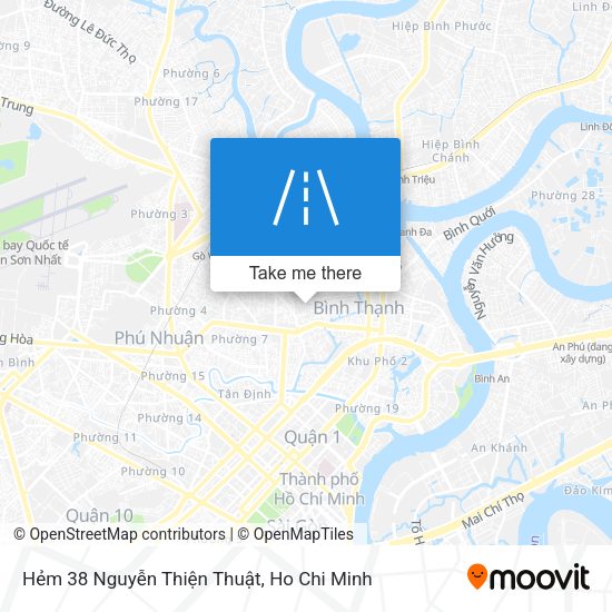 Hẻm 38 Nguyễn Thiện Thuật map