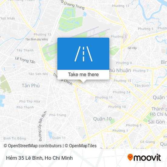 Hẻm 35 Lê Bình map