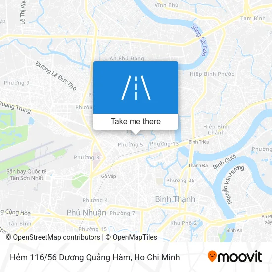 Hẻm 116/56 Dương Quảng Hàm map
