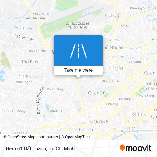 Hẻm 61 Đất Thánh map