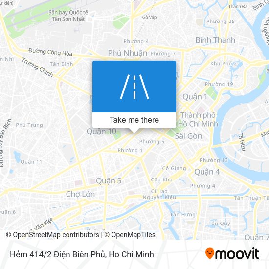 Hẻm 414/2 Điện Biên Phủ map