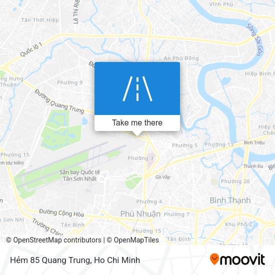 Hẻm 85 Quang Trung map