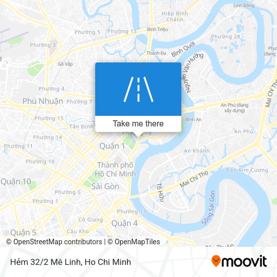 Hẻm 32/2 Mê Linh map