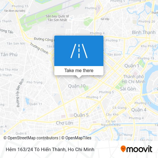Hẻm 163/24 Tô Hiến Thành map