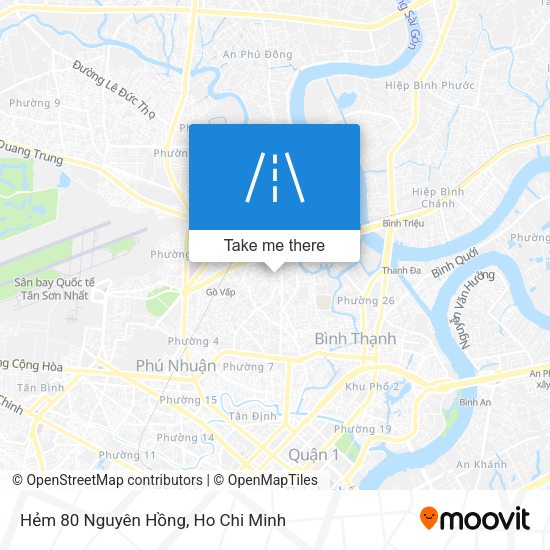 Hẻm 80 Nguyên Hồng map