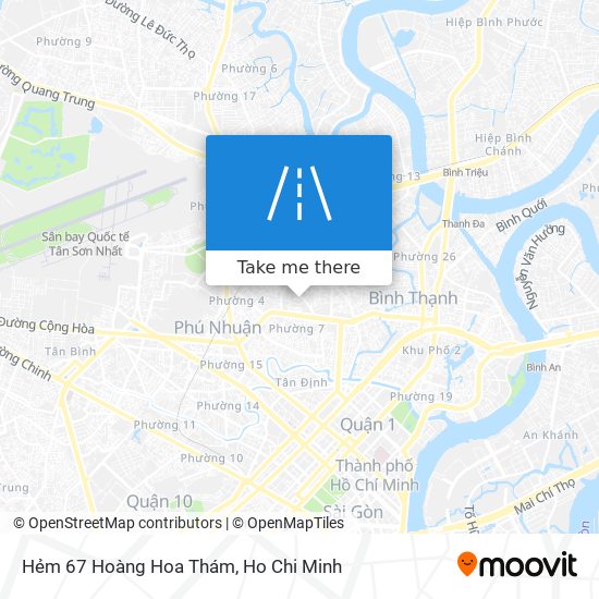 Hẻm 67 Hoàng Hoa Thám map