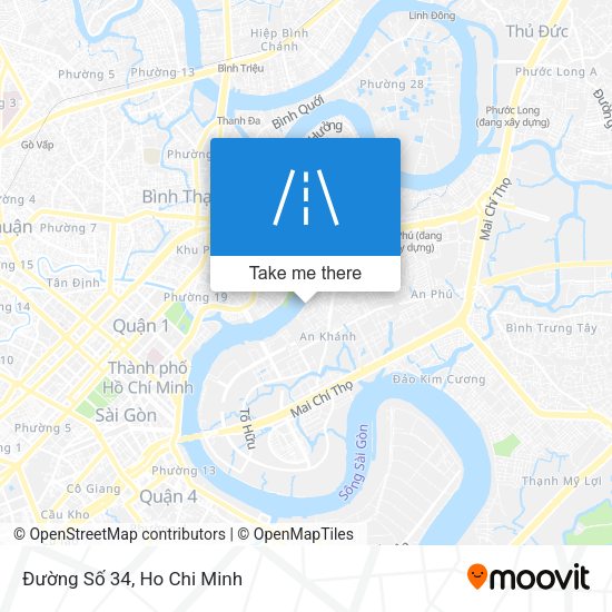 Đường Số 34 map