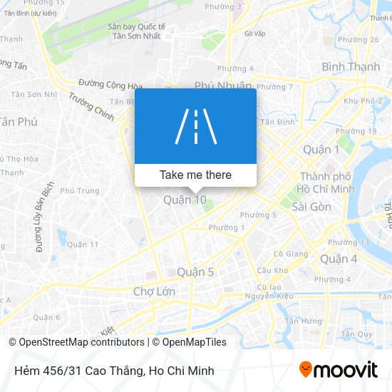 Hẻm 456/31 Cao Thắng map