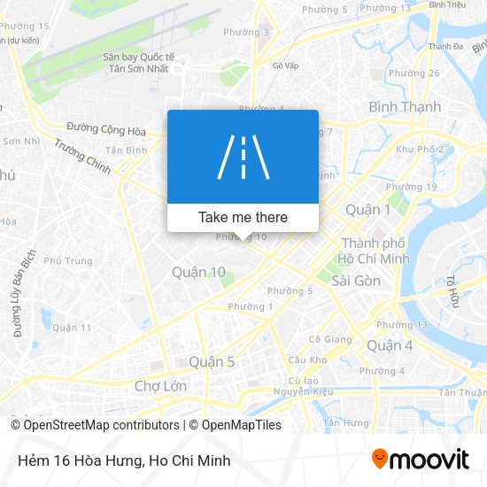 Hẻm 16 Hòa Hưng map