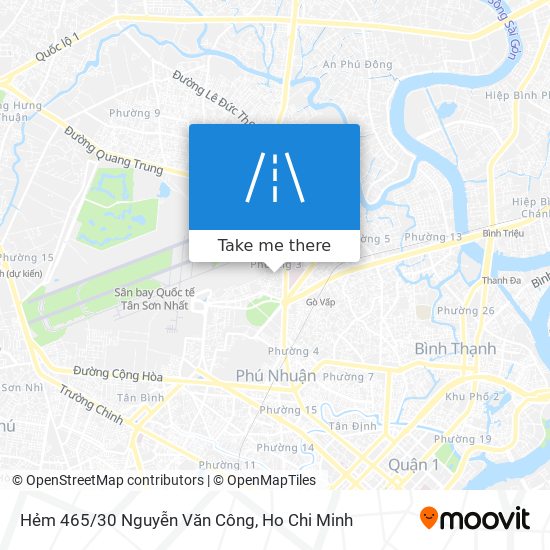 Hẻm 465/30 Nguyễn Văn Công map