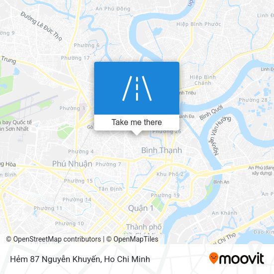 Hẻm 87 Nguyễn Khuyến map