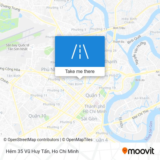 Hẻm 35 Vũ Huy Tấn map