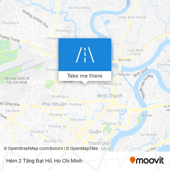 Hẻm 2 Tăng Bạt Hổ map