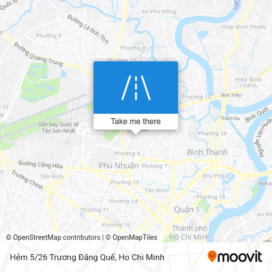 Hẻm 5/26 Trương Đăng Quế map