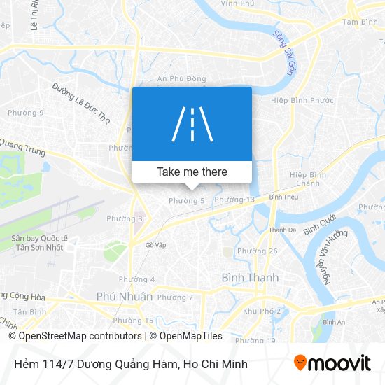 Hẻm 114/7 Dương Quảng Hàm map