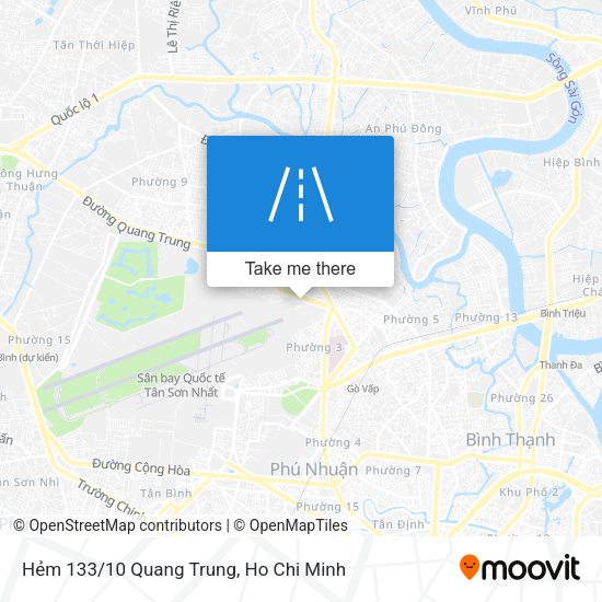 Hẻm 133/10 Quang Trung map