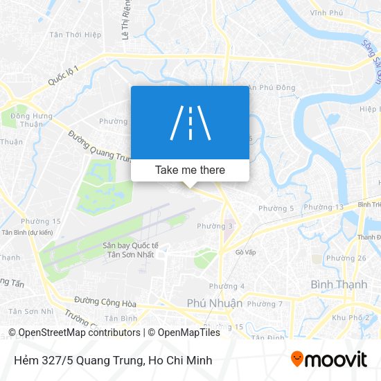 Hẻm 327/5 Quang Trung map