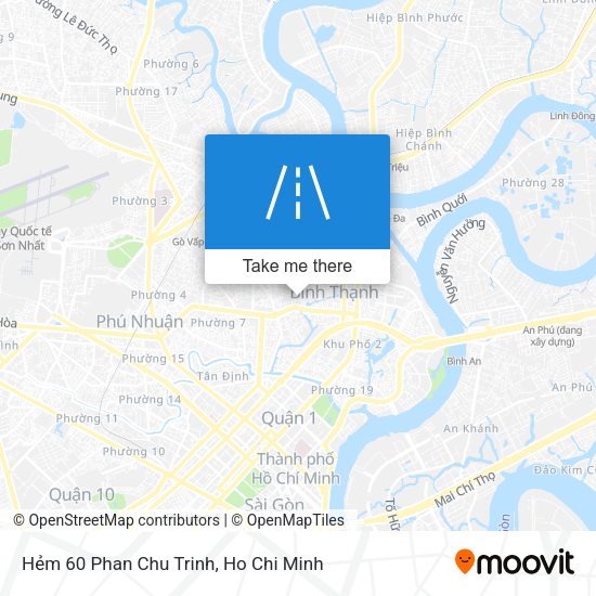 Hẻm 60 Phan Chu Trinh map