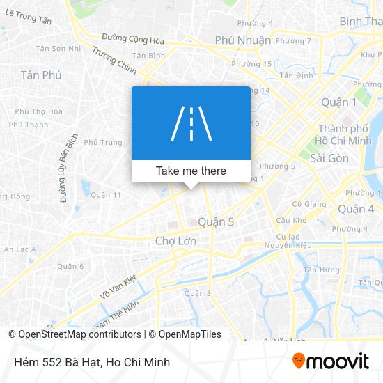 Hẻm 552 Bà Hạt map