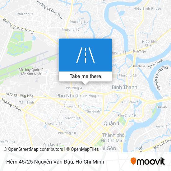 Hẻm 45/25 Nguyễn Văn Đậu map
