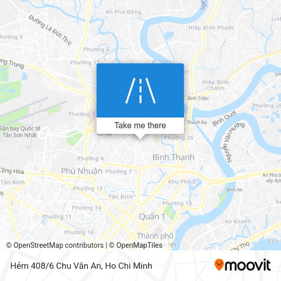 Hẻm 408/6 Chu Văn An map