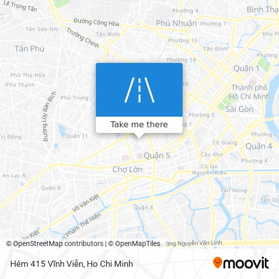 Hẻm 415 Vĩnh Viễn map