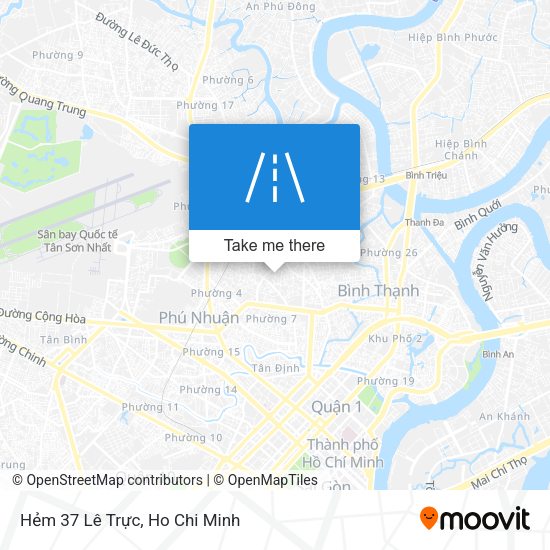 Hẻm 37 Lê Trực map