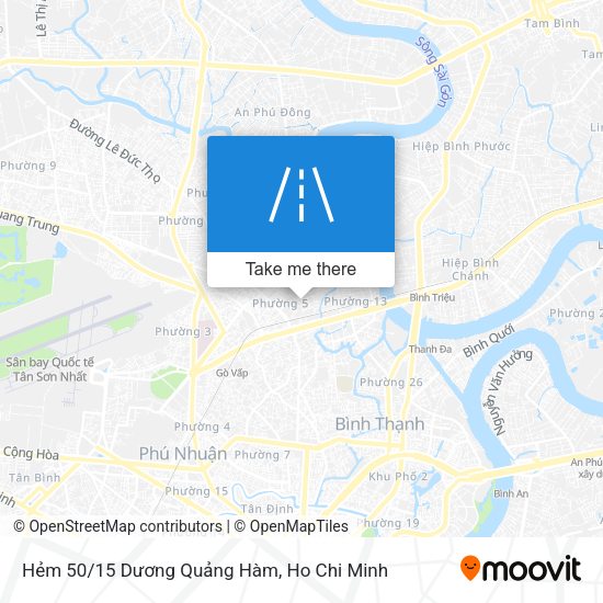 Hẻm 50/15 Dương Quảng Hàm map