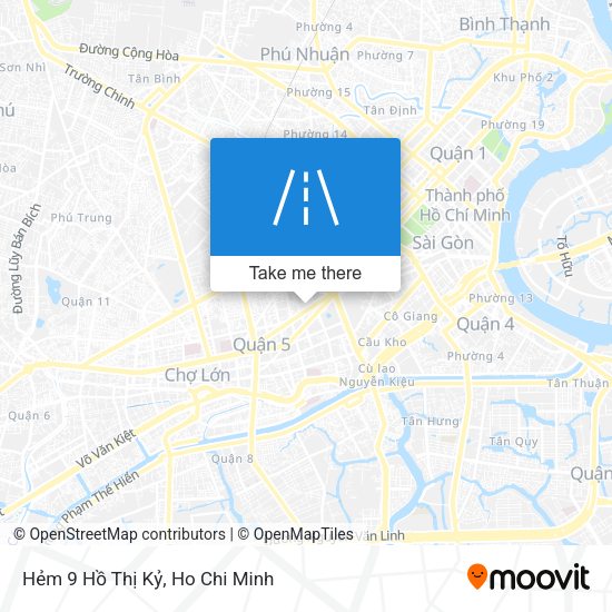 Hẻm 9 Hồ Thị Kỷ map
