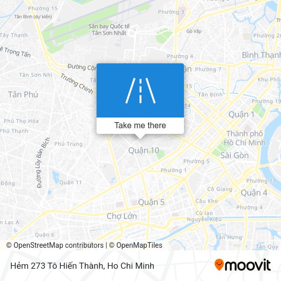 Hẻm 273 Tô Hiến Thành map