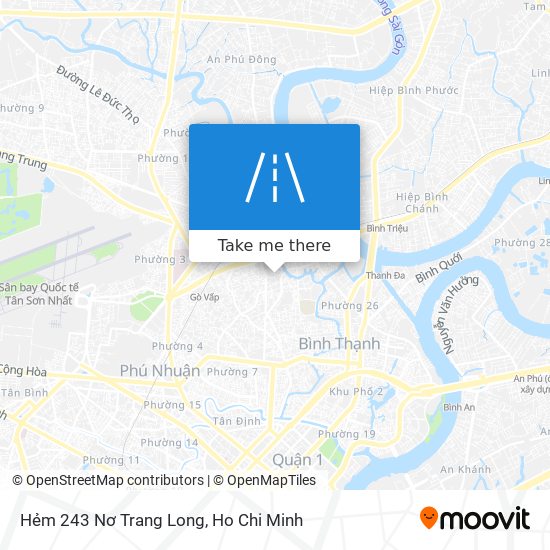 Hẻm 243 Nơ Trang Long map