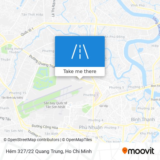Hẻm 327/22 Quang Trung map