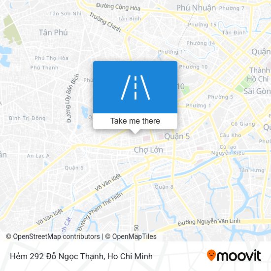 Hẻm 292 Đỗ Ngọc Thạnh map