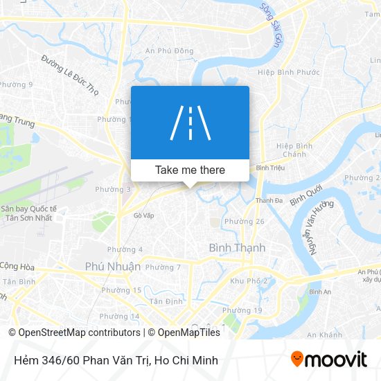 Hẻm 346/60 Phan Văn Trị map
